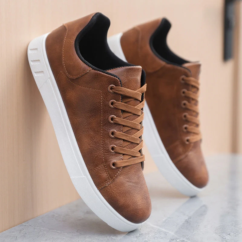 John™ | Men's Leather Sneakers