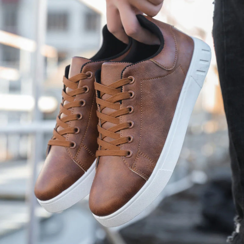 John™ | Men's Leather Sneakers