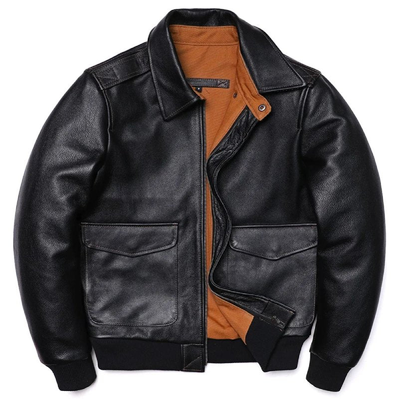 Men's Air Force Jacket™ | Natural Cowhide