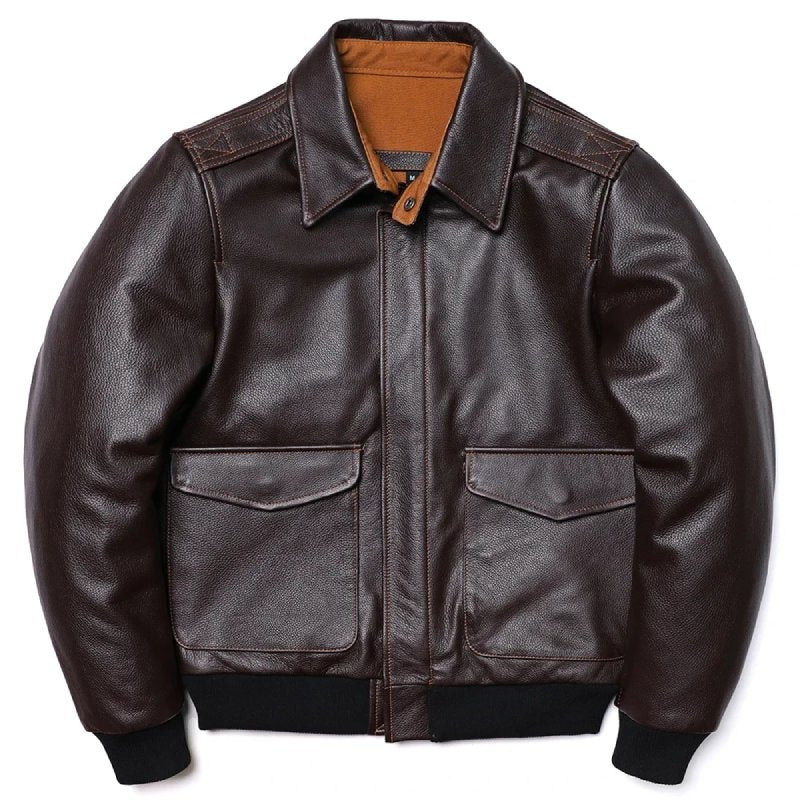 Men's Air Force Jacket™ | Natural Cowhide